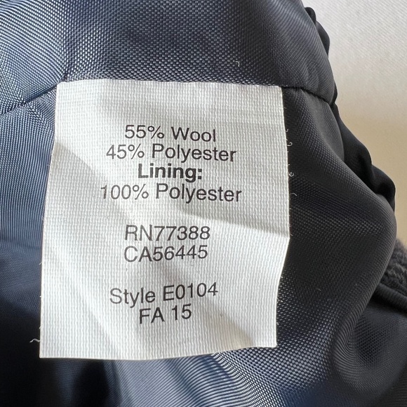 NWT - J. Crew Factory wool blend, herringbone pattern, elastic waistband skirt - Picture 10 of 13